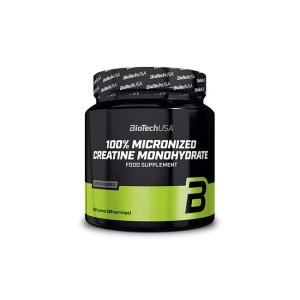 Creatina sub forma de pulbere BioTech USA, 100% Creatine Monohydrate, 0,3 kg