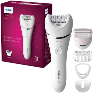 Epilator umed și uscat Philips BRE710/00