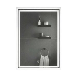 Oglinda baie cu led si buton touch