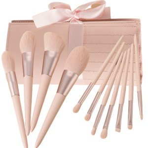 Set Pensule Machiaj din Par Moale DuoFiber