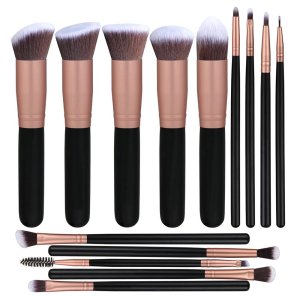 Set Pensule machiaj profesionale make-up pentru ochi si fata